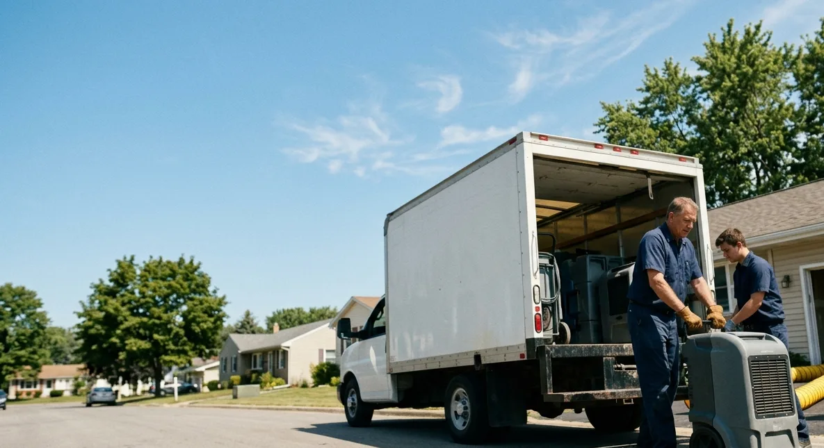 Water Damage Cleanup in Chippewa Falls, WI near me